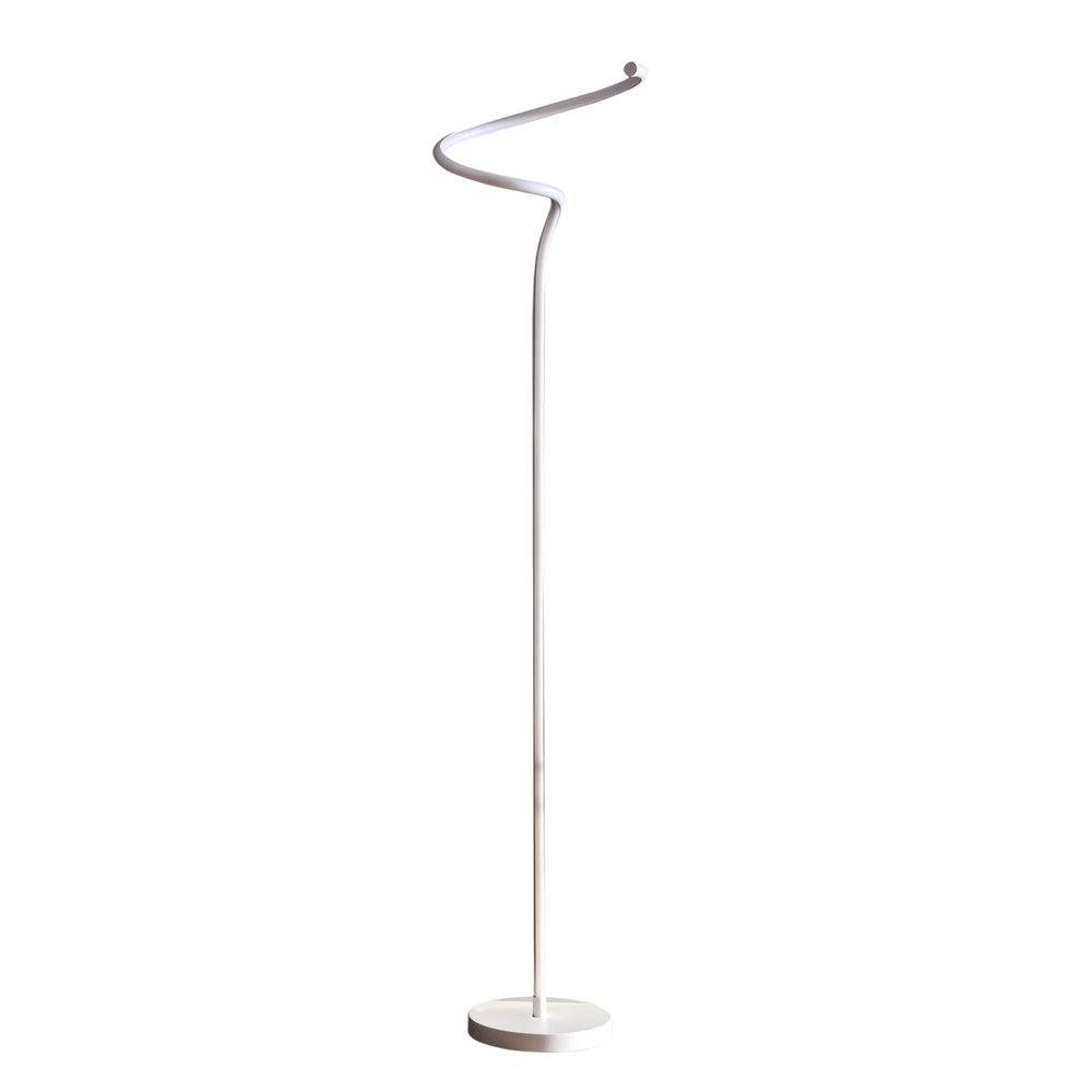 51" White LED Novelty Floor Lamp With White HomeRoots