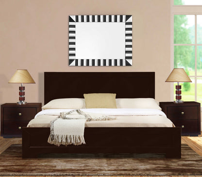 Black Wood Queen With Yes Bed Frame