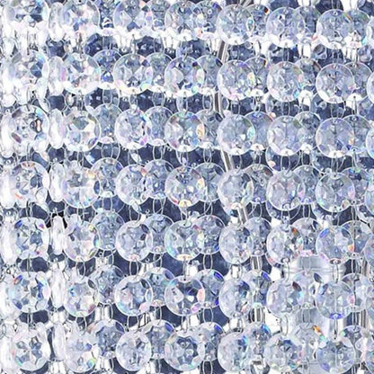 Bling Glam Faux Crystal Rectangular Table Lamp HomeRoots