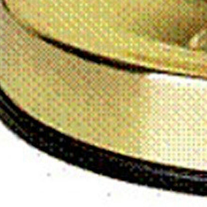 15" Gold Ceramic Bedside Table Lamp HomeRoots