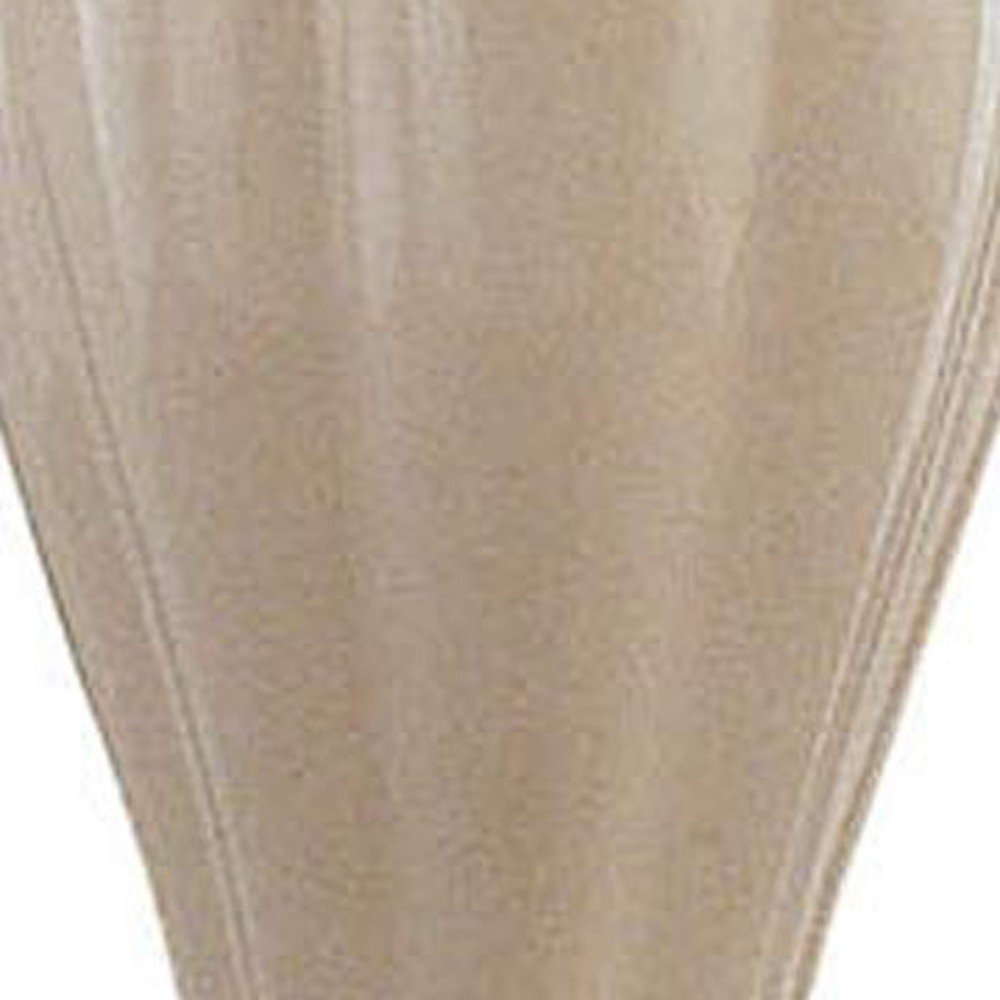 27" Ivory and Gold Ceramic Urn Table Lamp With Off White Empire Shade — view 4
