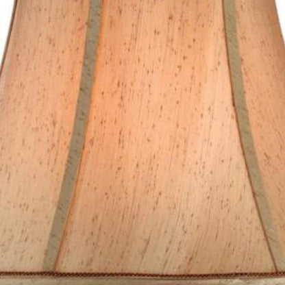 Antique Inspired Table Lamp with Linen Lamp Shade HomeRoots