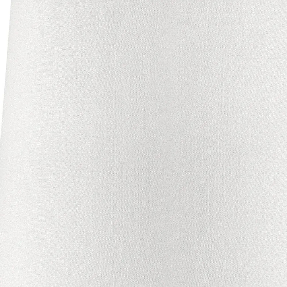 17" Blue Metal Bedside Table Lamp With White Shade HomeRoots