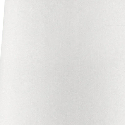 17" Blue Metal Bedside Table Lamp With White Shade HomeRoots