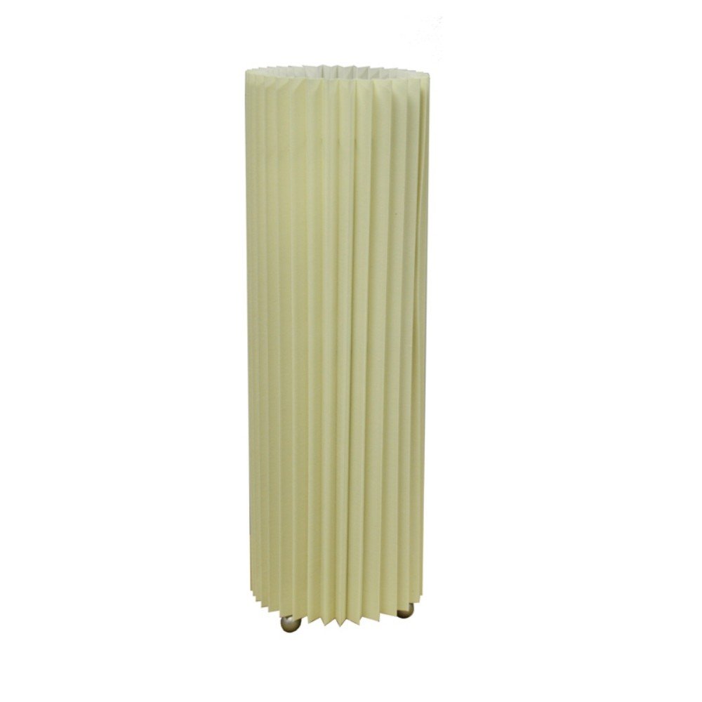 17" Off-White Metal Bedside Table Lamp With Off-White Shade HomeRoots