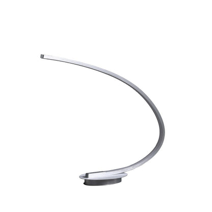 16" Silver Metal Desk Led Table Lamp HomeRoots