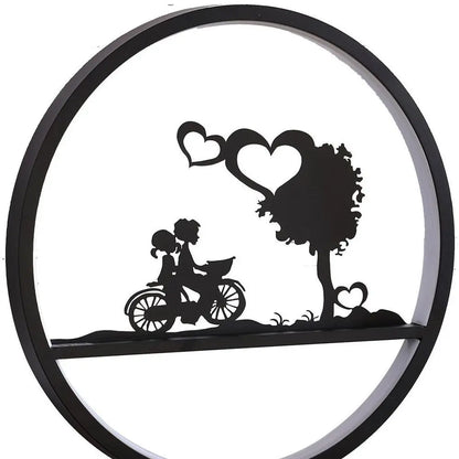 13" Black Bedside Led Table Lamp HomeRoots