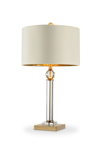 Gold Crystal Accent Desk Lamp