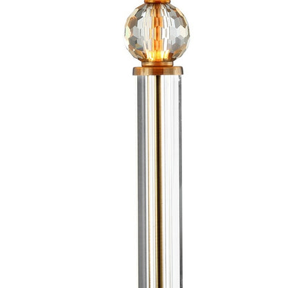 Gold Crystal Accent Desk Lamp