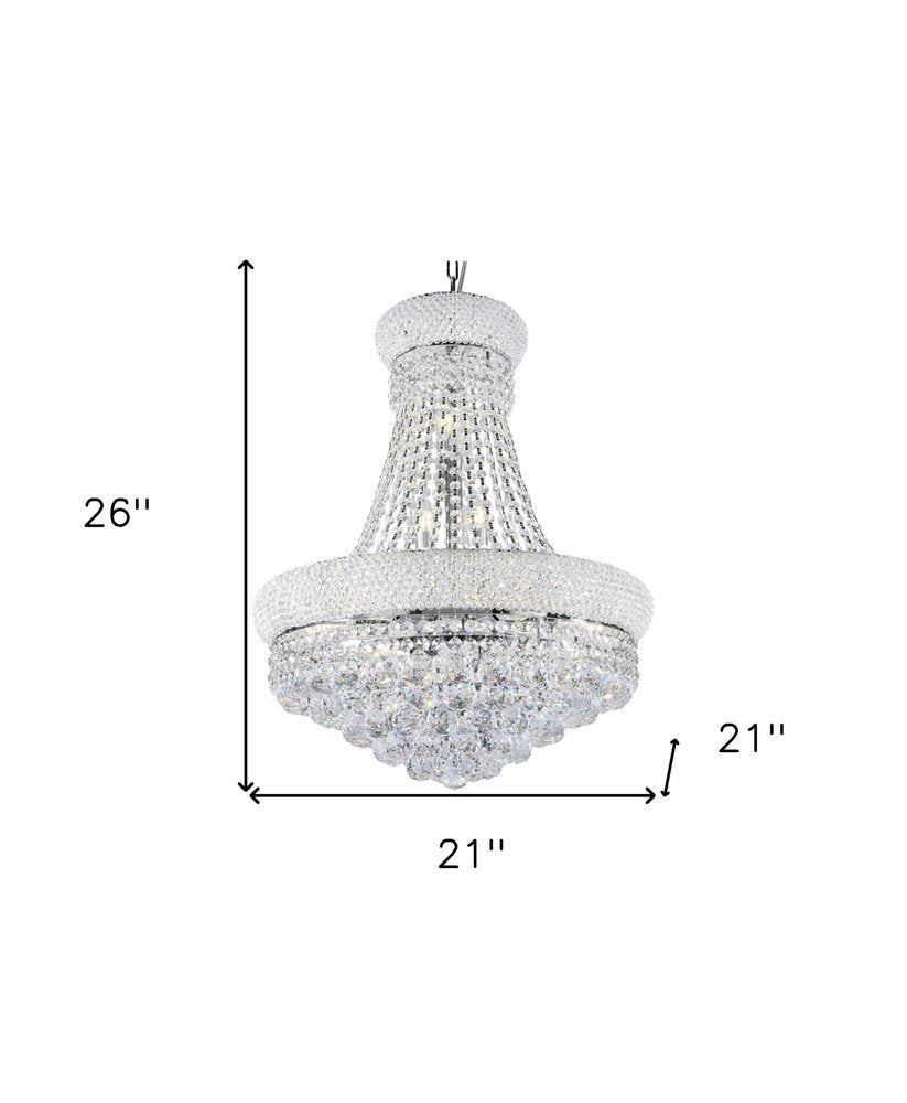 Lantern Empire Transparent Glass Led Ceiling Light With Clear Shades HomeRoots