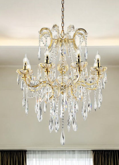 Candle Style Empire Transparent Glass Led Ceiling Light HomeRoots