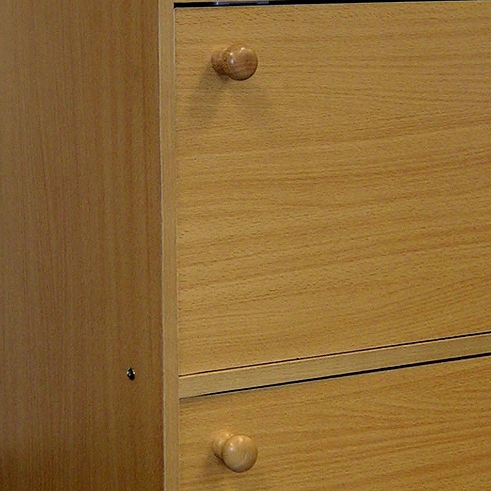 24" Natural Wood Bookcase HomeRoots