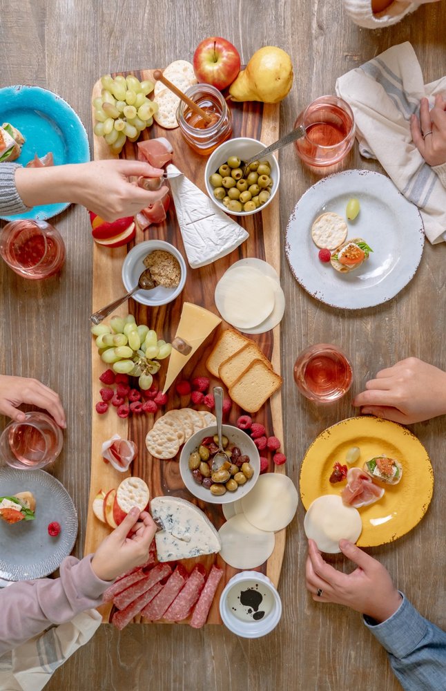 35" Artisan Organic Natural Wood Anti Bacterial Cutting Board HomeRoots