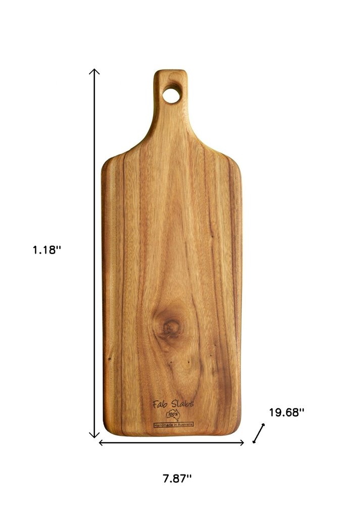 Natural Laurel Wood Anti Bacterial Paddle Board HomeRoots