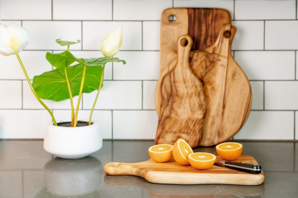 Artisan Organic Edge Anti Bacterial Wood Paddle Board HomeRoots