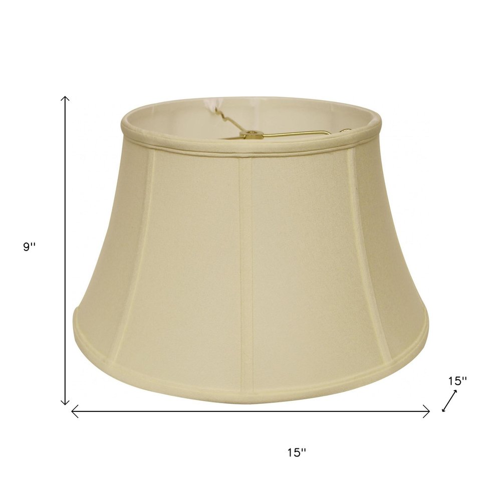 Ivory No Slub Innsbruck Drum Lamp Shade HomeRoots