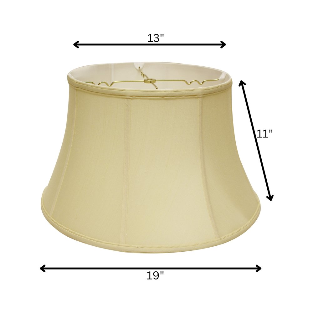 Tan Linen Drum Lamp Shade HomeRoots