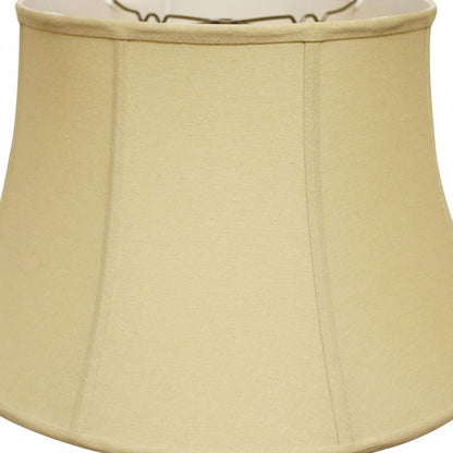 Tan Linen Drum Lamp Shade HomeRoots