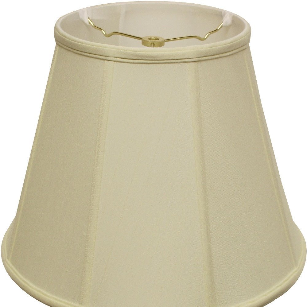 Ivory Monay Shantung Silk Empire Lamp Shade HomeRoots