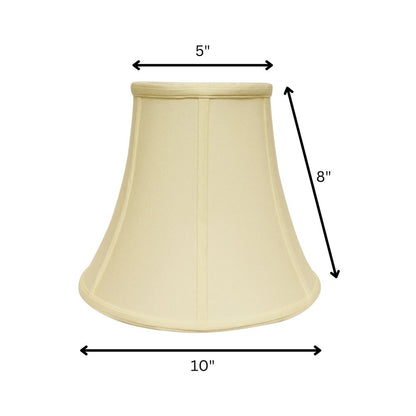 Ivory No Slub Innsbruck Bell Lamp Shade HomeRoots