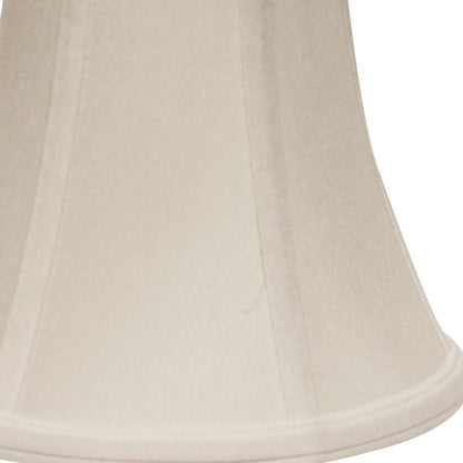 14" Snow Premium Bell No Slub Lampshade