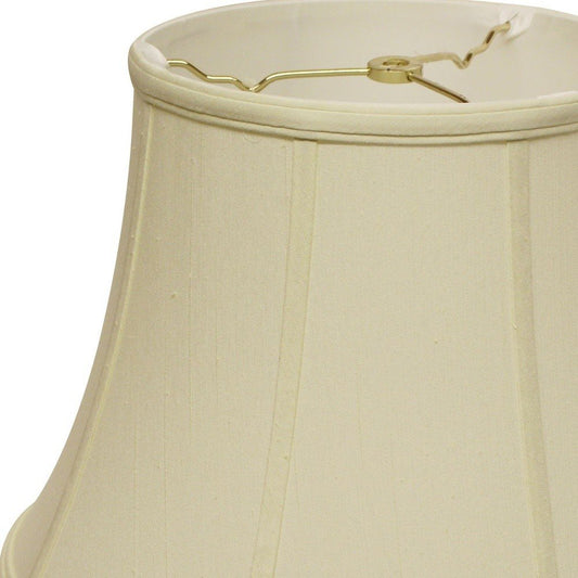 Ivory Monay Shantung Silk Bell Lamp Shade HomeRoots