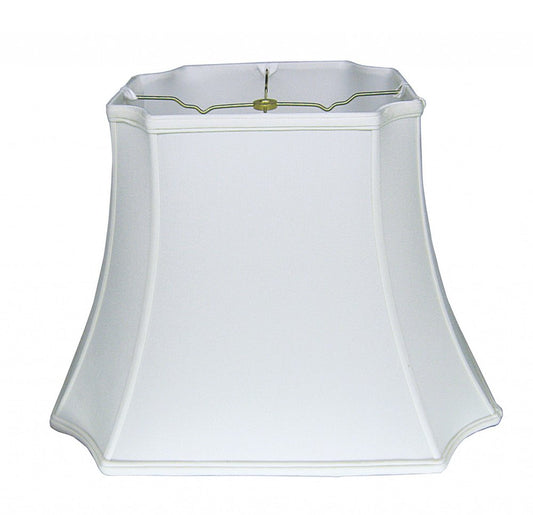 Snow Shantung Silk Lamp Shade HomeRoots