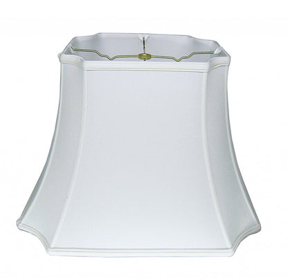 Snow Shantung Silk Lamp Shade HomeRoots