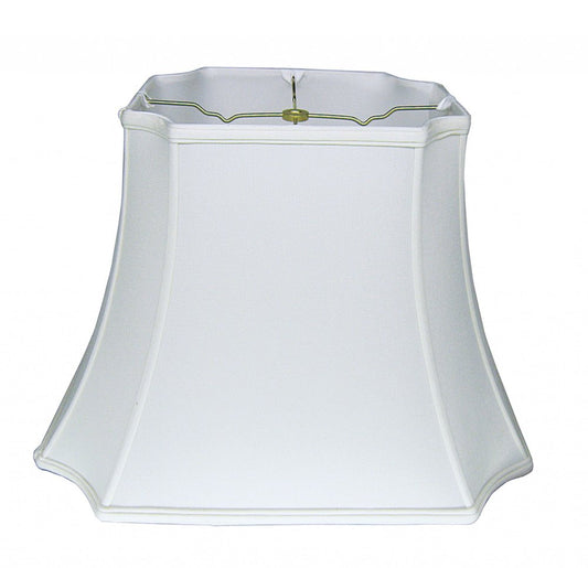 Snow Shantung Silk Lamp Shade HomeRoots