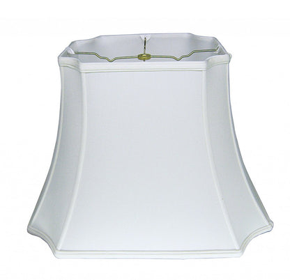 Snow Shantung Silk Lamp Shade HomeRoots