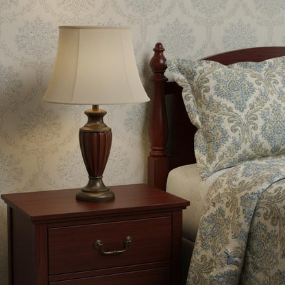 Champagne Pongee Silk Bell Lamp Shade HomeRoots