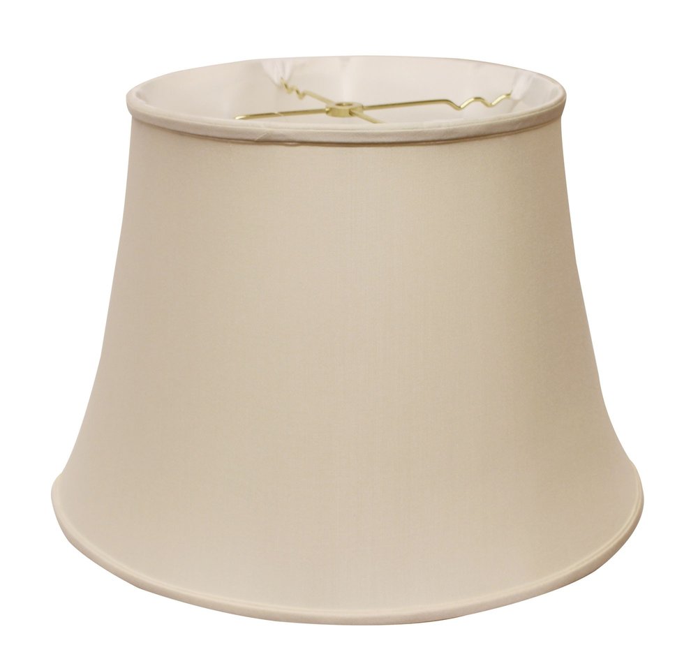 Champagne Pongee Silk Bell Lamp Shade HomeRoots