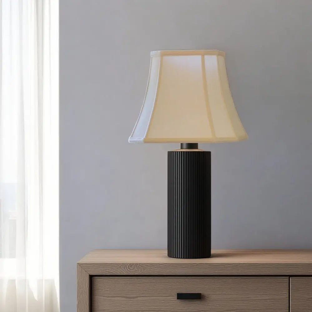 Ivory Monay Shantung Silk Square Lamp Shade HomeRoots