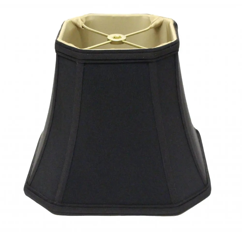 Black No Slub Innsbruck Square Lamp Shade HomeRoots