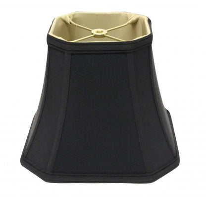 Black No Slub Innsbruck Square Lamp Shade HomeRoots