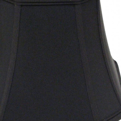 Black No Slub Innsbruck Square Lamp Shade HomeRoots
