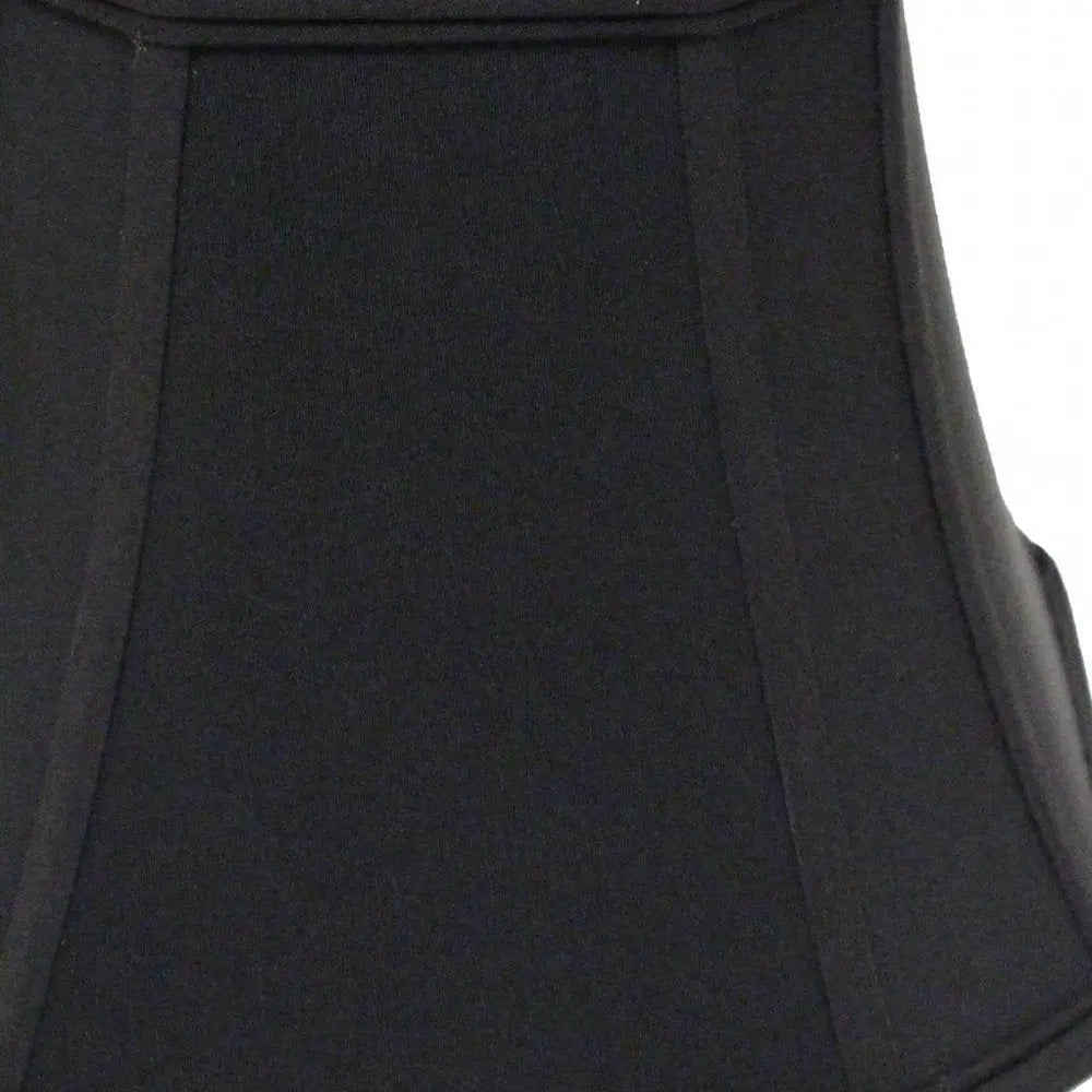 Black No Slub Innsbruck Square Lamp Shade HomeRoots