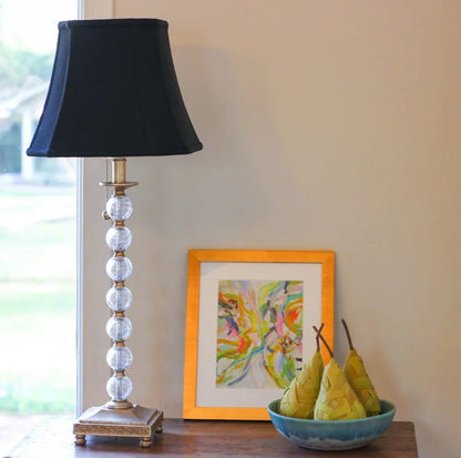 Black No Slub Innsbruck Square Lamp Shade HomeRoots