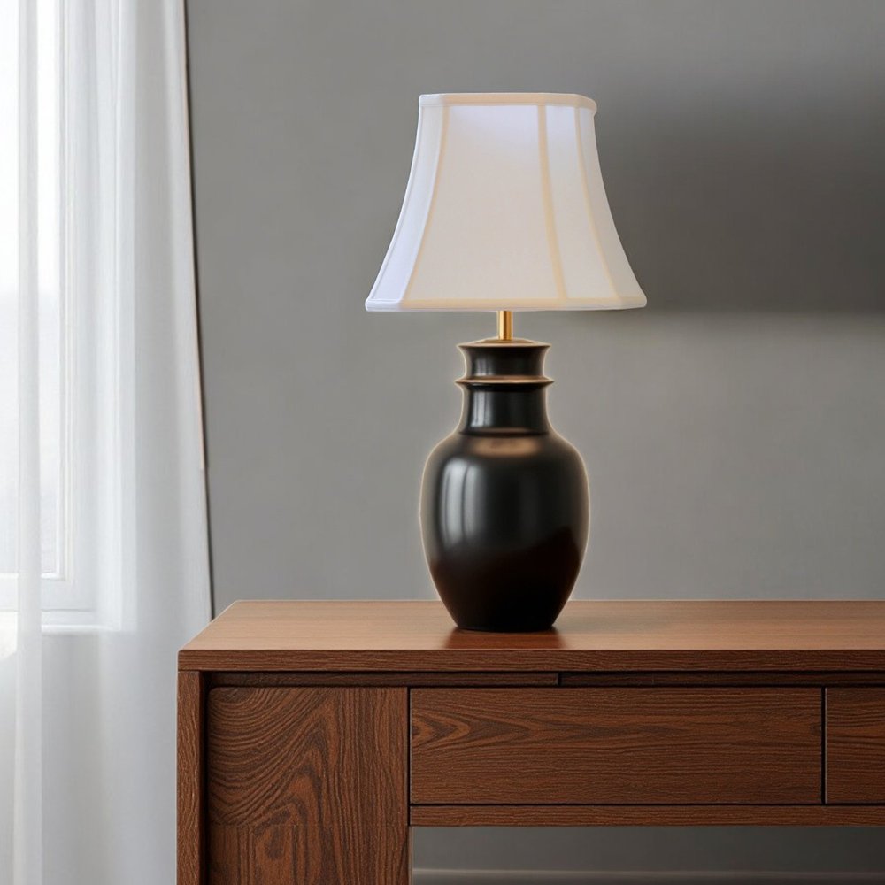 White Monay Shantung Silk Square Lamp Shade HomeRoots