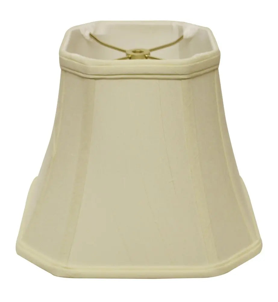 Ivory Monay Shantung Silk Square Lamp Shade HomeRoots