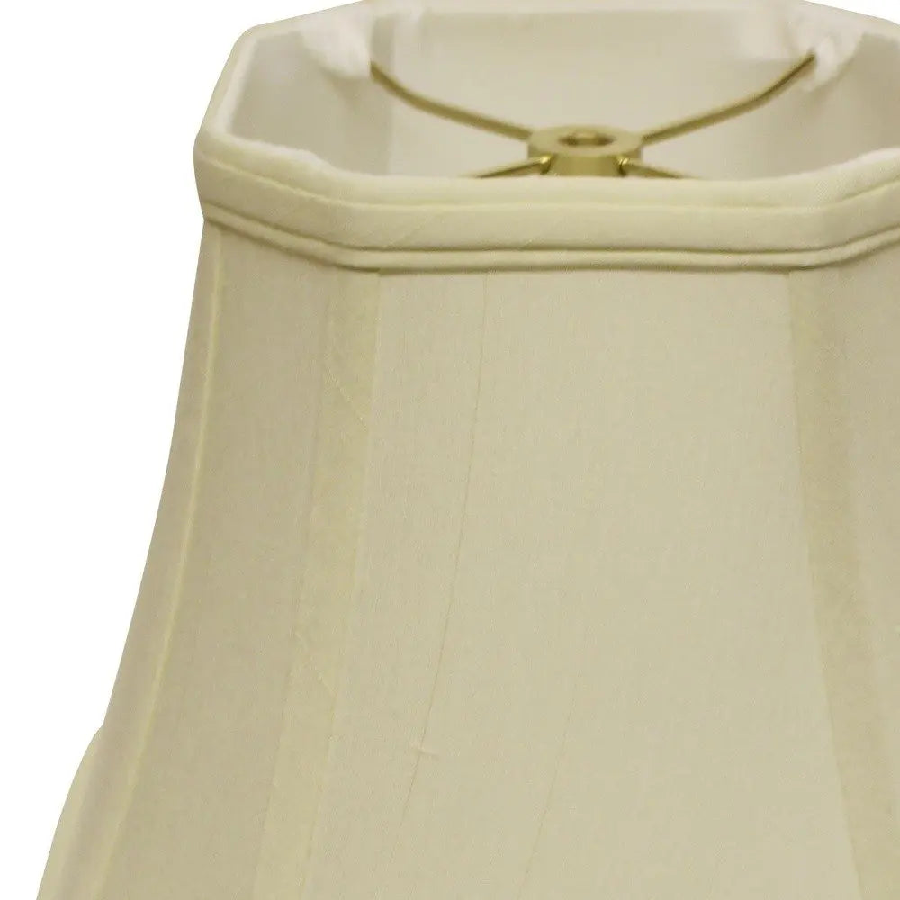 Ivory Monay Shantung Silk Square Lamp Shade HomeRoots