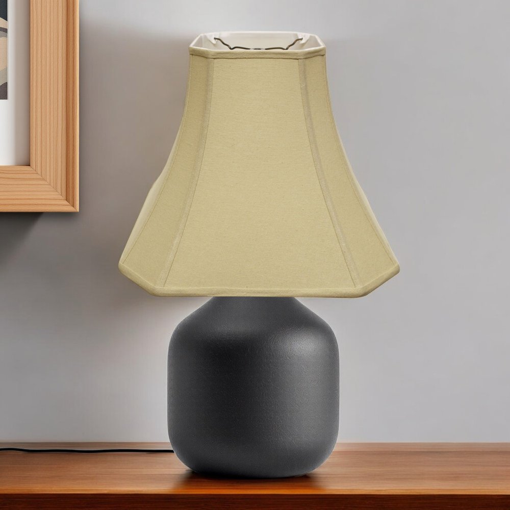 Tan Linen Square Lamp Shade HomeRoots