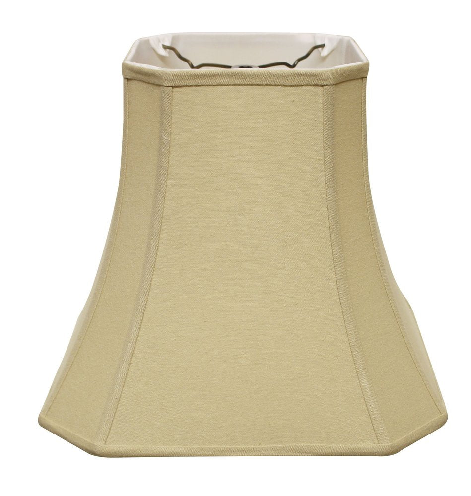 Tan Linen Square Lamp Shade HomeRoots