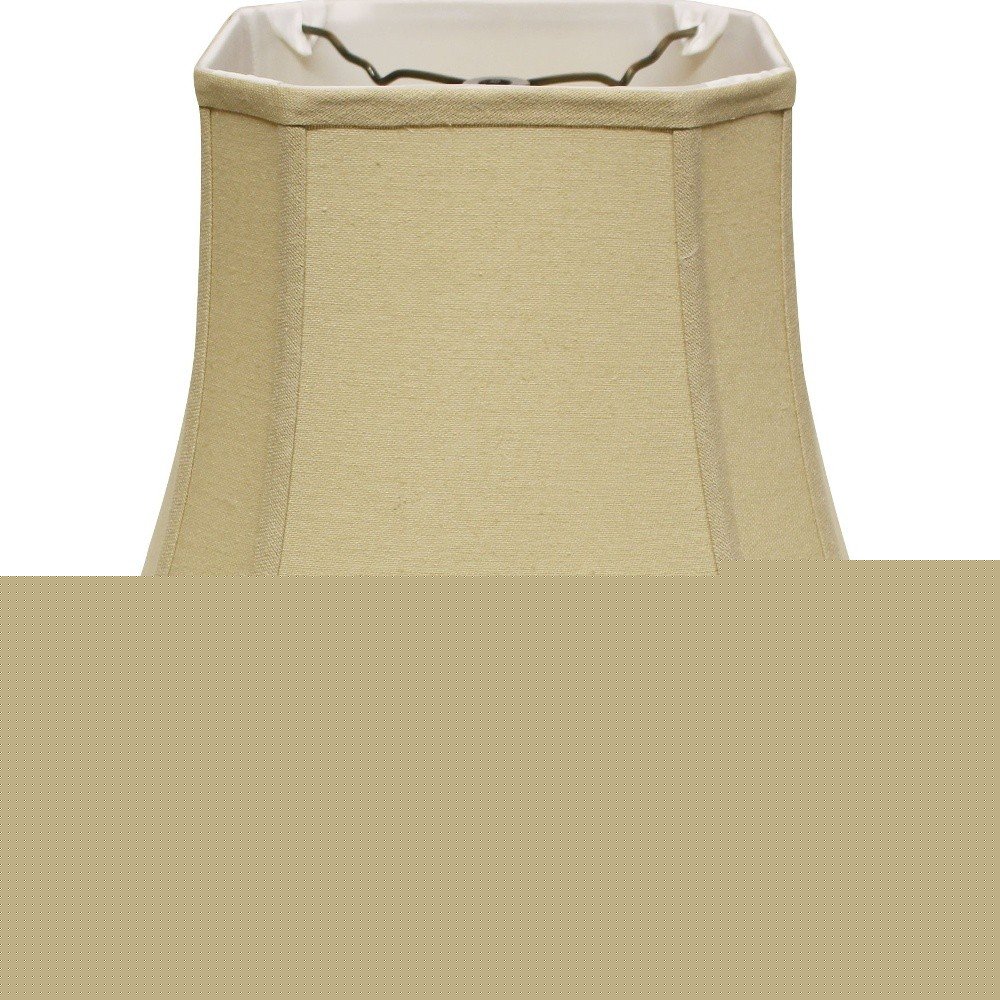 Tan Linen Square Lamp Shade HomeRoots