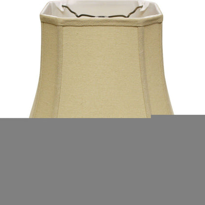 Tan Linen Square Lamp Shade HomeRoots