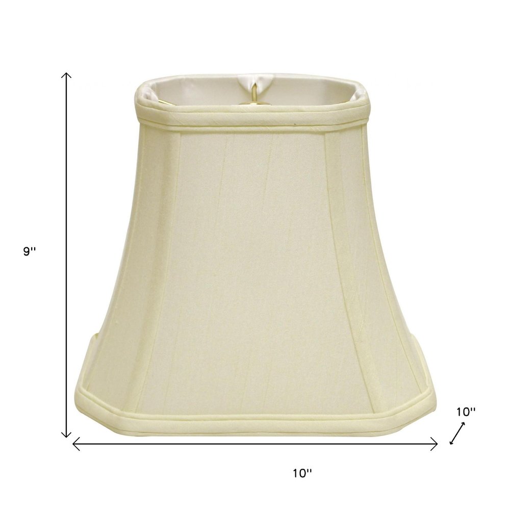 Ivory Monay Shantung Silk Bell Lamp Shade HomeRoots