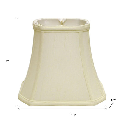 Ivory Monay Shantung Silk Bell Lamp Shade HomeRoots
