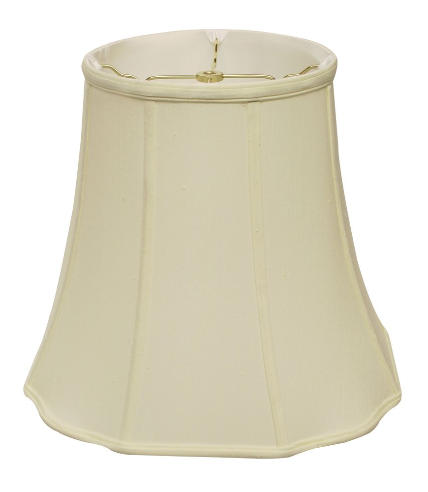 Ivory Monay Shantung Silk Bell Lamp Shade HomeRoots