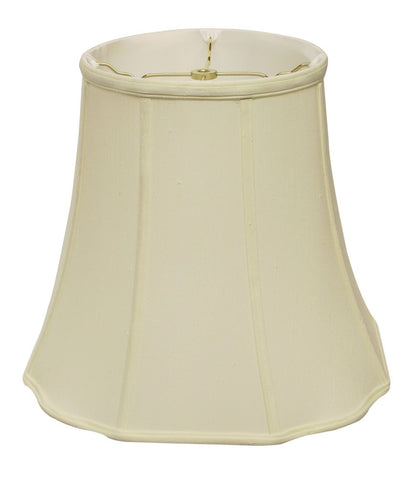 Ivory Monay Shantung Silk Bell Lamp Shade HomeRoots