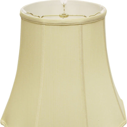 18" Antique White Premium Octagon Monay Shantung Lampshade